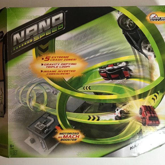 Nano Speed Super Vert Crash Play Set - Picture 4 of 12